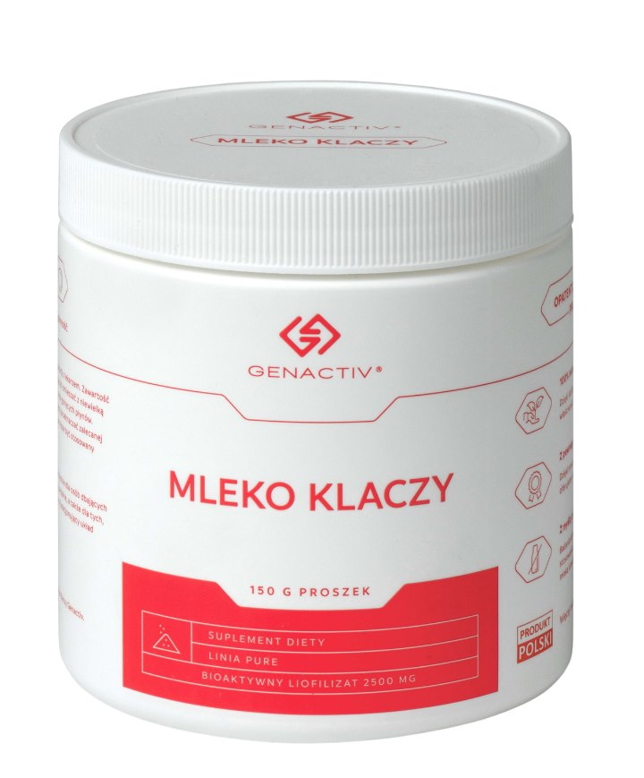 GENACTIV Mleko klaczy proszek, puszka 150g