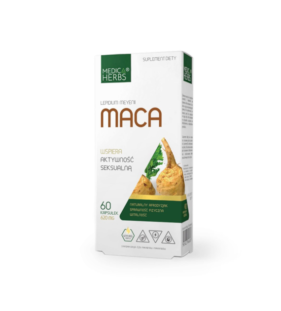 MEDICA HERBS Maca 620mg, 60 kaps.