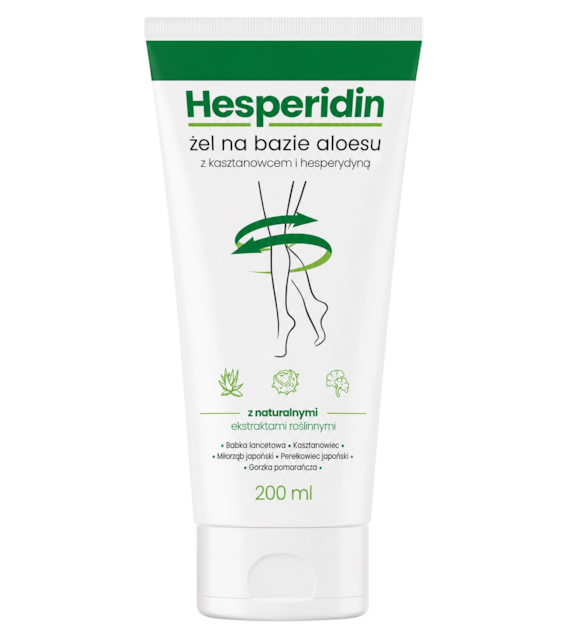 HESPERIDIN Żel z aloesem, kasztanowcem i hesperydyną 200ml