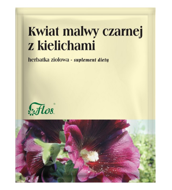 Malwa czarna z kielichami kwiat 50g FLOS
