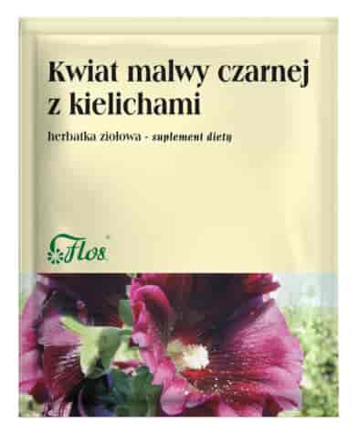 Malwa czarna z kielichami kwiat 50g FLOS