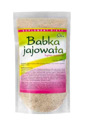 Babka jajowata łupina nasienna 100g FLOS