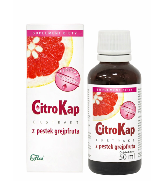 Citrokap ekstrakt z pestek grejpfruta 50ml FLOS