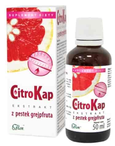 Citrokap ekstrakt z pestek grejpfruta 50ml FLOS