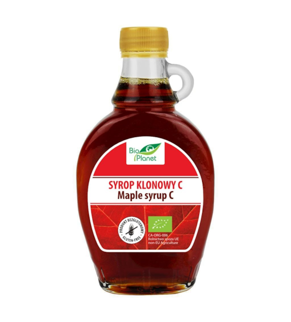 BIO PLANET Syrop klonowy typ C bezglutenowy BIO 250ml
