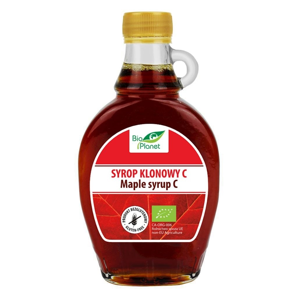 BIO PLANET Syrop klonowy typ C bezglutenowy BIO 250ml