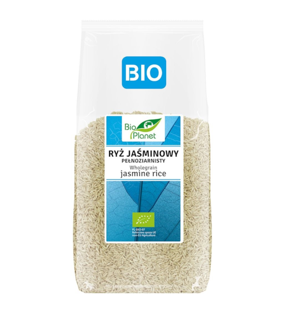 BIO PLANET Ryż jaśminowy pełnoziarnisty BIO 500g