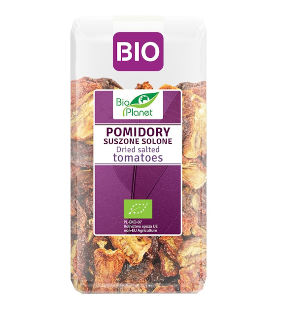 BIO PLANET Pomidory suszone solone BIO 150g