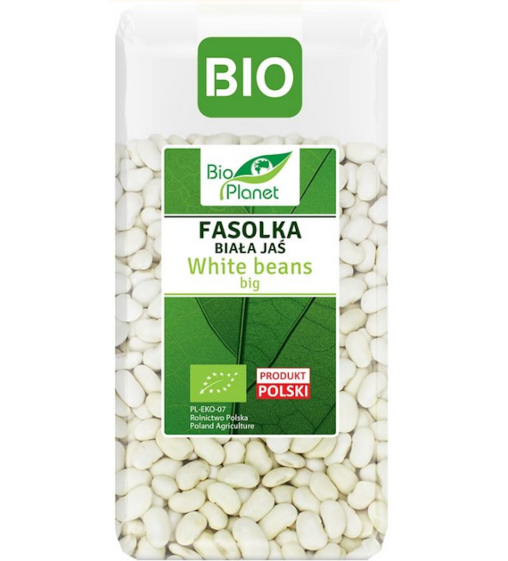 BIO PLANET Fasolka biała jaś BIO 400g