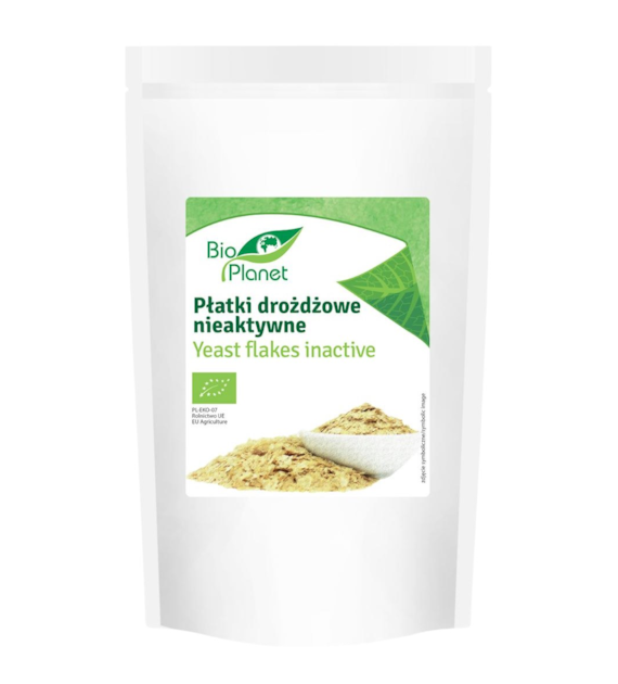 BIO PLANET Płatki drożdżowe nieaktywne BIO 100g