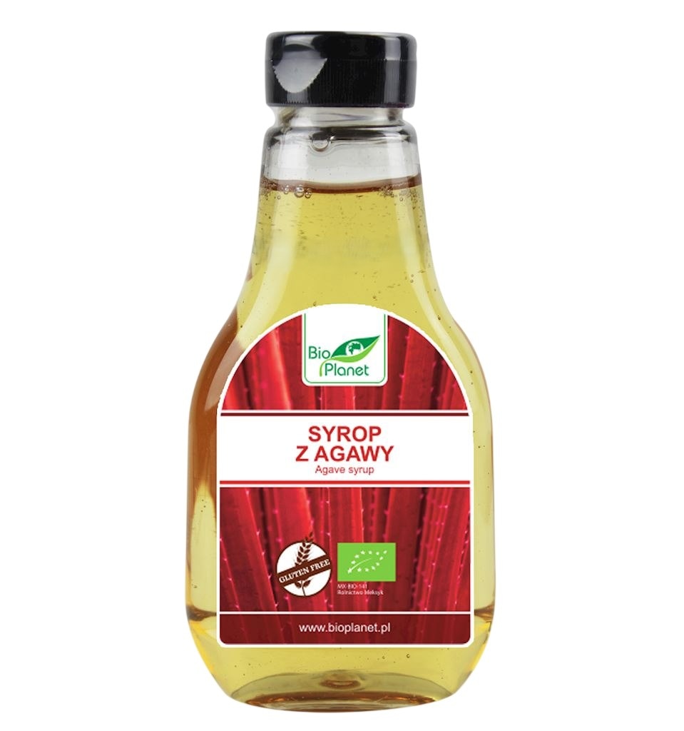 BIO PLANET Syrop z agawy bezglutenowy BIO 330g (239ml)