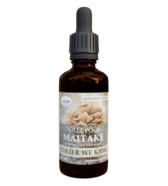 Nalewka maitake z mniszkiem - cukier 50ml MIR-LEK