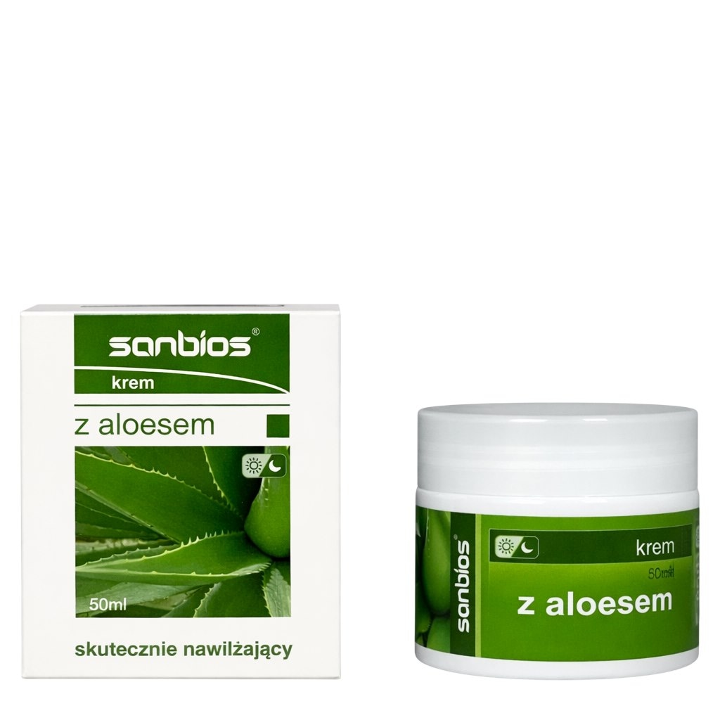 SANBIOS Krem z aloesem 50ml