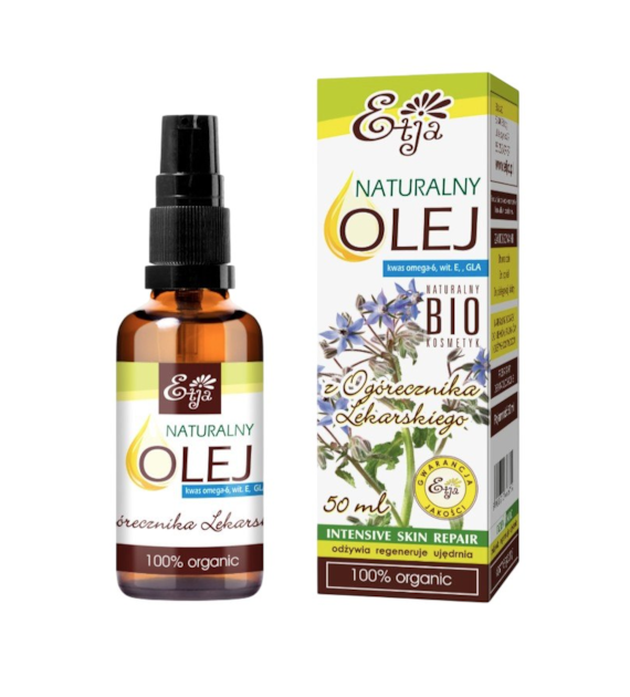 ETJA Olej z Ogórecznika Lekarskiego EKO 50ml