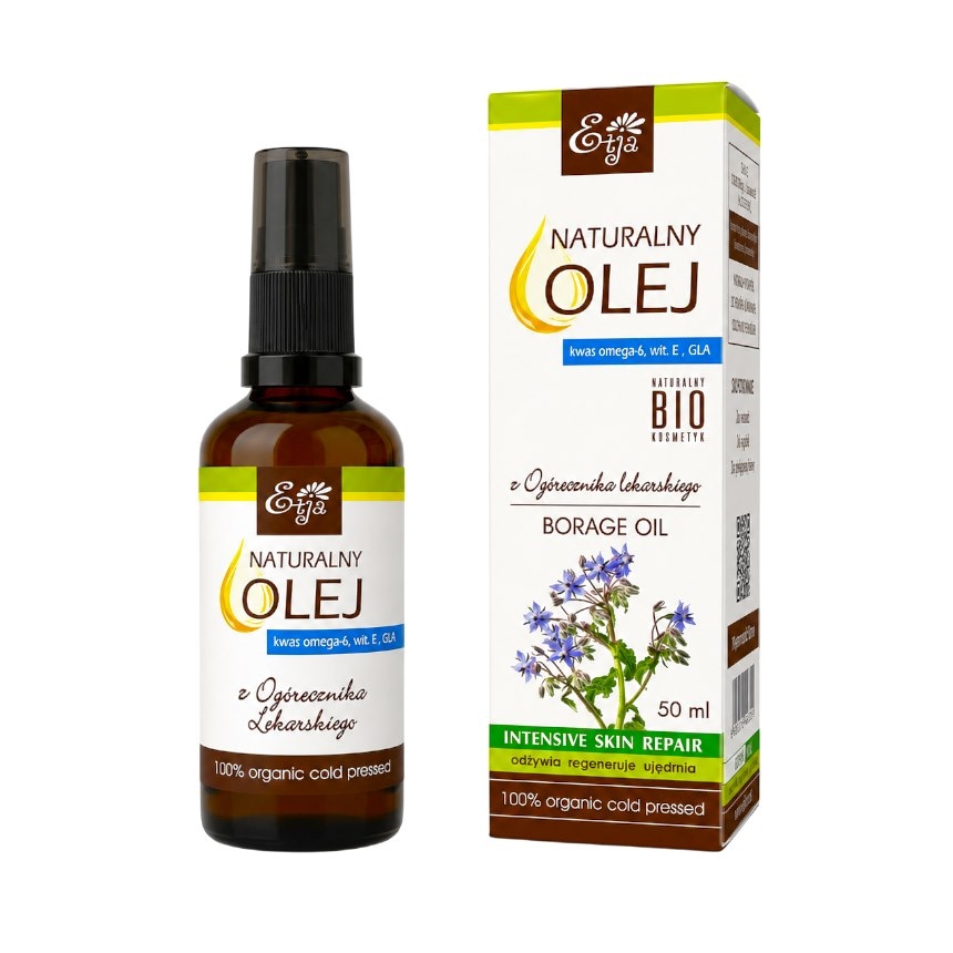 ETJA Olej z Ogórecznika Lekarskiego EKO 50ml