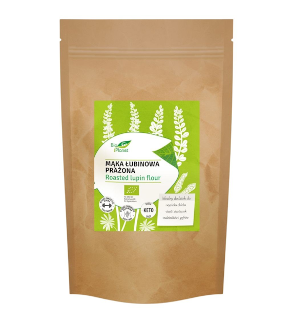 BIO PLANET Mąka łubinowa prażona BIO 500g