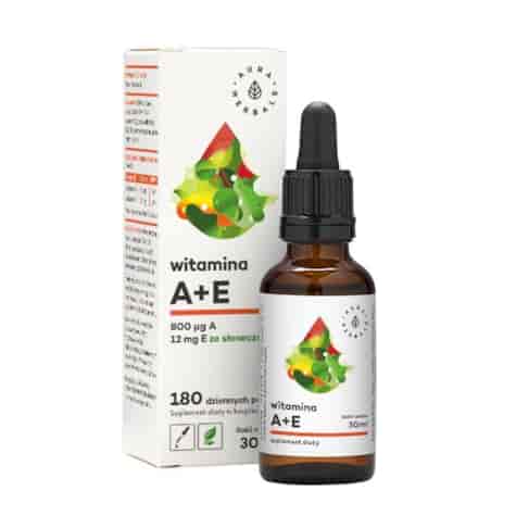 AURA HERBALS Witamina A + E - krople 30ml