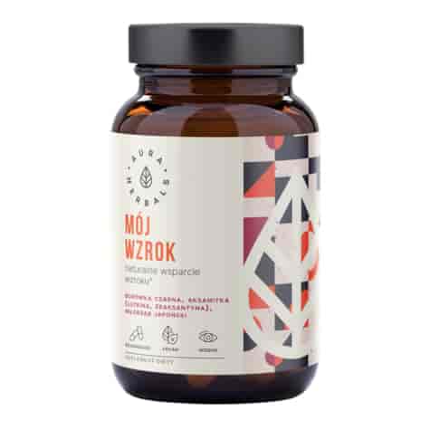 AURA HERBALS Mój wzrok - naturalne wsparcie wzroku 60 veg. kaps.