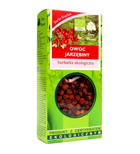 Jarzębina owoc BIO 50g DARY NATURY