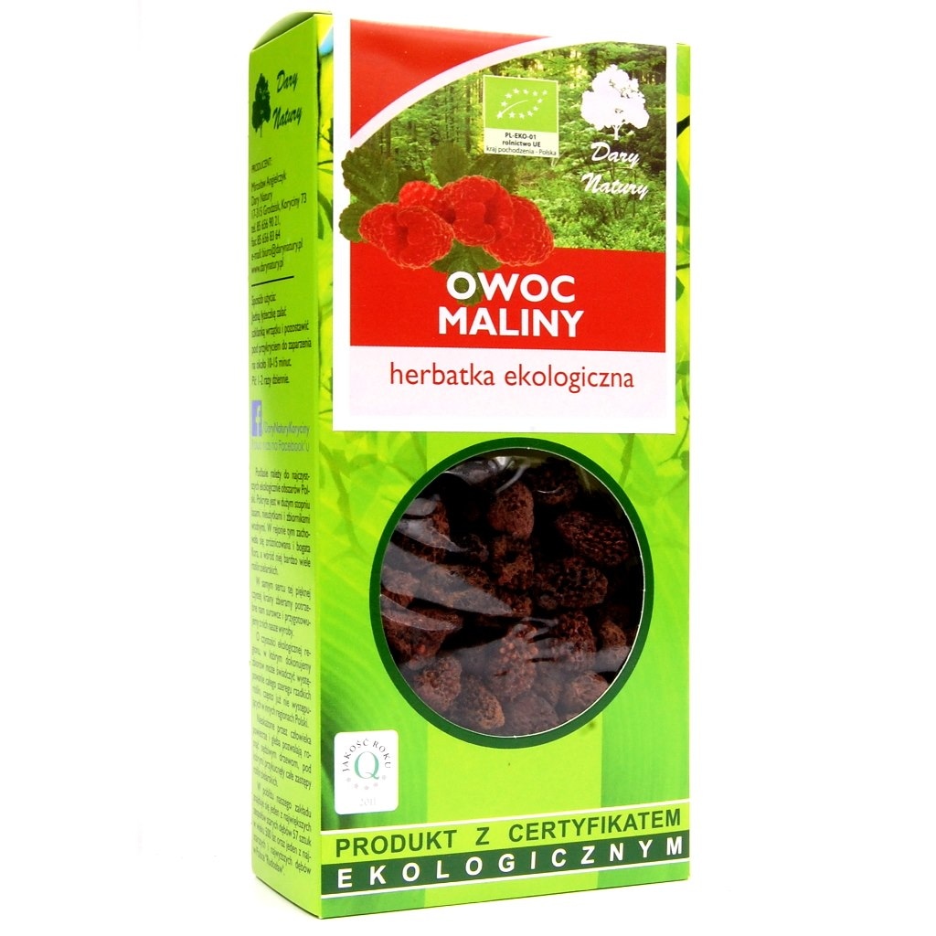 Malina owoc BIO 50g DARY NATURY