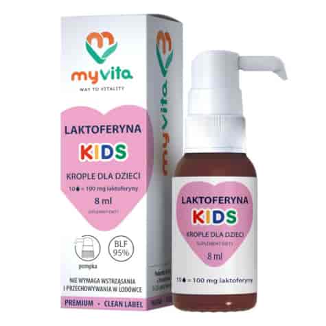 MyVita Laktoferyna kids krople dla dzieci 8ml