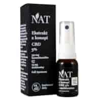 NAT Ekstrakt z konopi Full Spectrum 5% CBD + melatonina 15ml aerozol