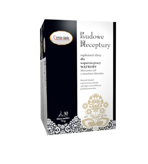 LUDOWE RECEPTURY wsparcie pracy wątroby 30 saszetek MIR-LEK