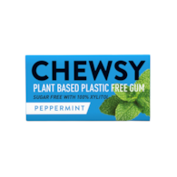 CHEWSY Gumy do żucia o smaku mięty pieprzowej z ksylitolem 15g (10 gum)