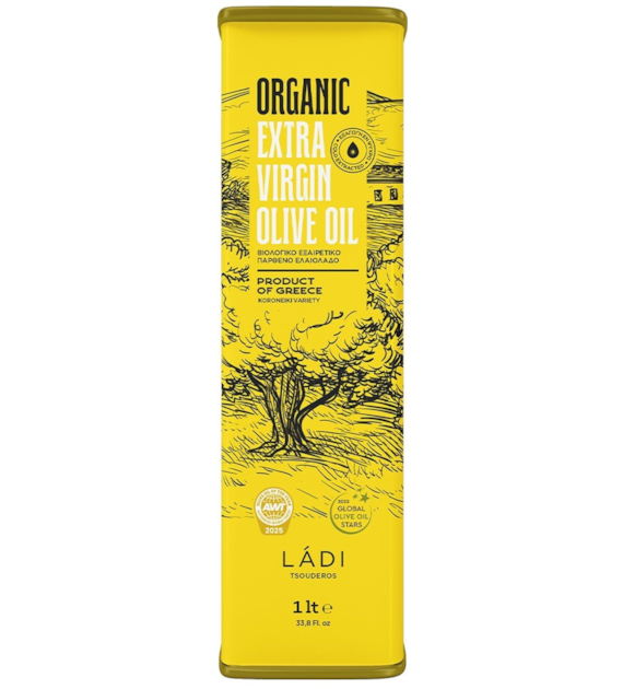 LADI Oliwa z oliwek extra virgin BIO 1000ml TSOUDEROS LTD