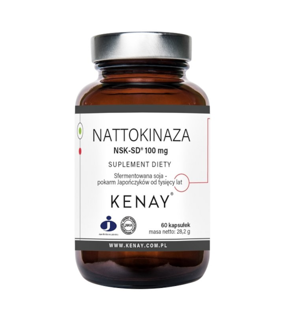 KENAY Nattokinaza NSK-SD 100mg, 60 kaps.