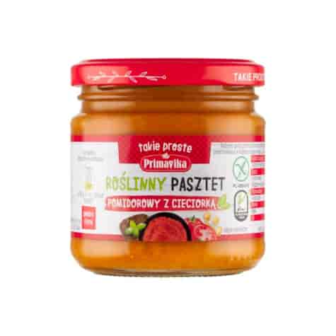 PRIMAVIKA Pasztet pomidorowy z cieciorką roślinny 160g