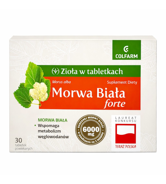 COLFARM Morwa Biała forte 60 tabl.