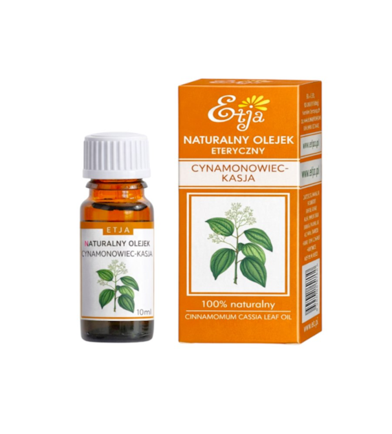 ETJA Olejek eteryczny naturalny - Cynamonowy cassia (Kasjowy) 10ml