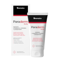 Paraderm FORTE Szampon z dziegciem, ichtiolem i cyclopiroxem 150g PARAMEDICA