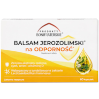 Balsam Jerozolimski na odporność 60 kaps. PRODUKTY BONIFRATERSKIE
