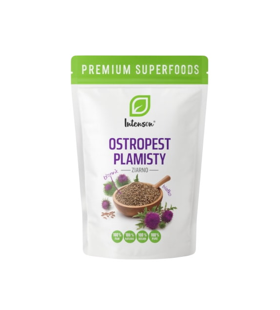 Ostropest plamisty ziarno 500g INTENSON