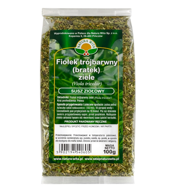 NATURA-WITA Fiołek trójbarwny ziele 100g