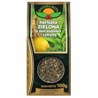 NATURA-WITA Herbata zielona z żeń-szeniem i cytryną 100g