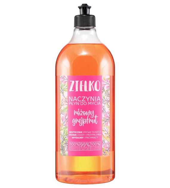 ZIELKO NACZYNIA Płyn do mycia Różowy Grejpfrut 1000ml