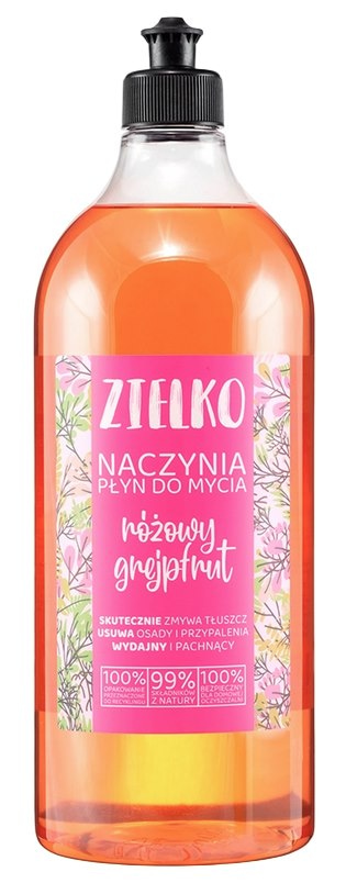 ZIELKO NACZYNIA Płyn do mycia Różowy Grejpfrut 1000ml