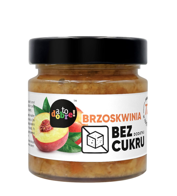 atodobre! Brzoskwinia bez dodatku cukru 195g