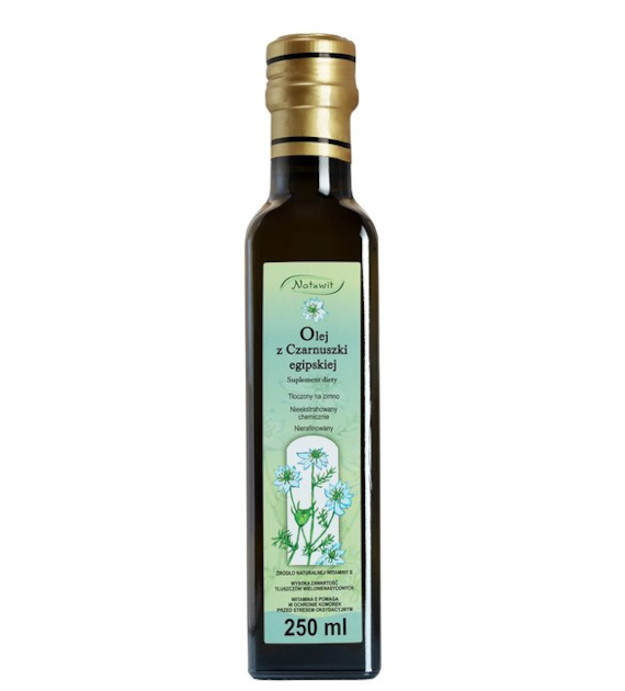 NATUWIT Olej z czarnuszki egipskiej 250ml