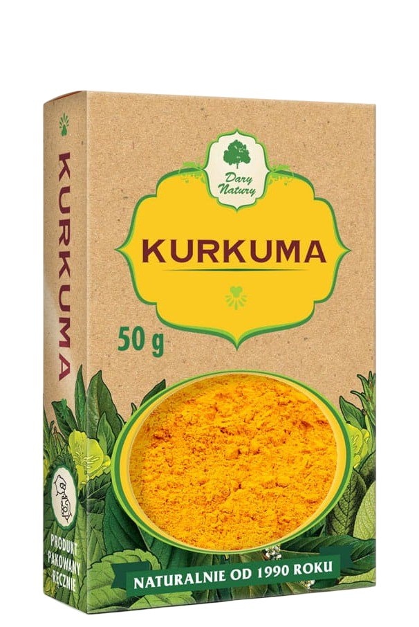 Kurkuma 50g DARY NATURY