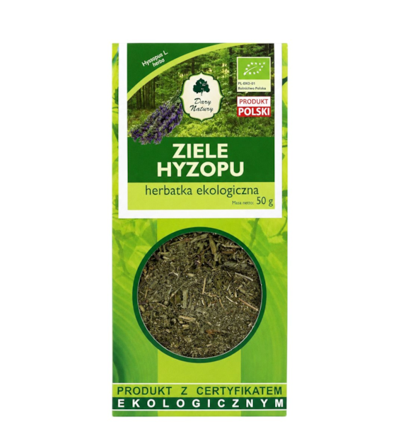 Hyzop ziele BIO 50g DARY NATURY