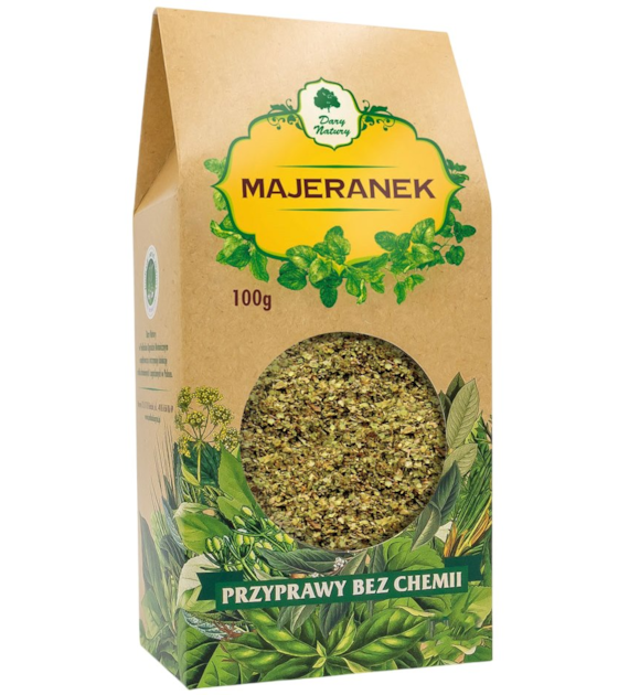 Majeranek - duży kartonik 100g DARY NATURY