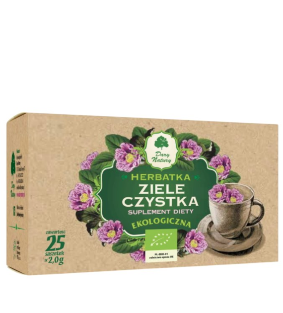 Czystek ziele fix BIO 25*2g DARY NATURY
