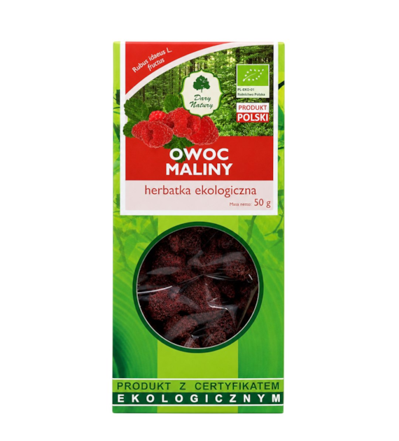 Malina owoc BIO 50g DARY NATURY