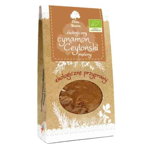 Cynamon Cejloński mielony BIO 50g DARY NATURY