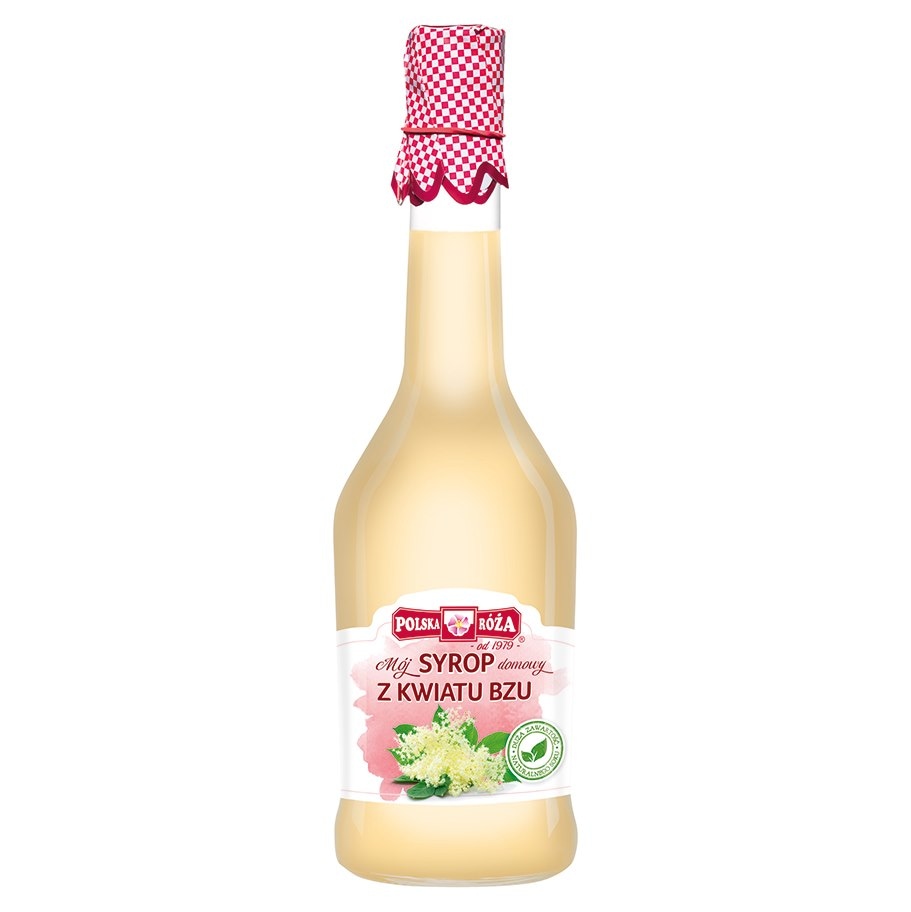 Syrop z kwiatu bzu 500ml POLSKA RÓŻA