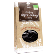 Pieprz czarny ziarnisty BIO 50g DARY NATURY